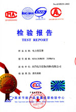 通化电力变压器检测报告